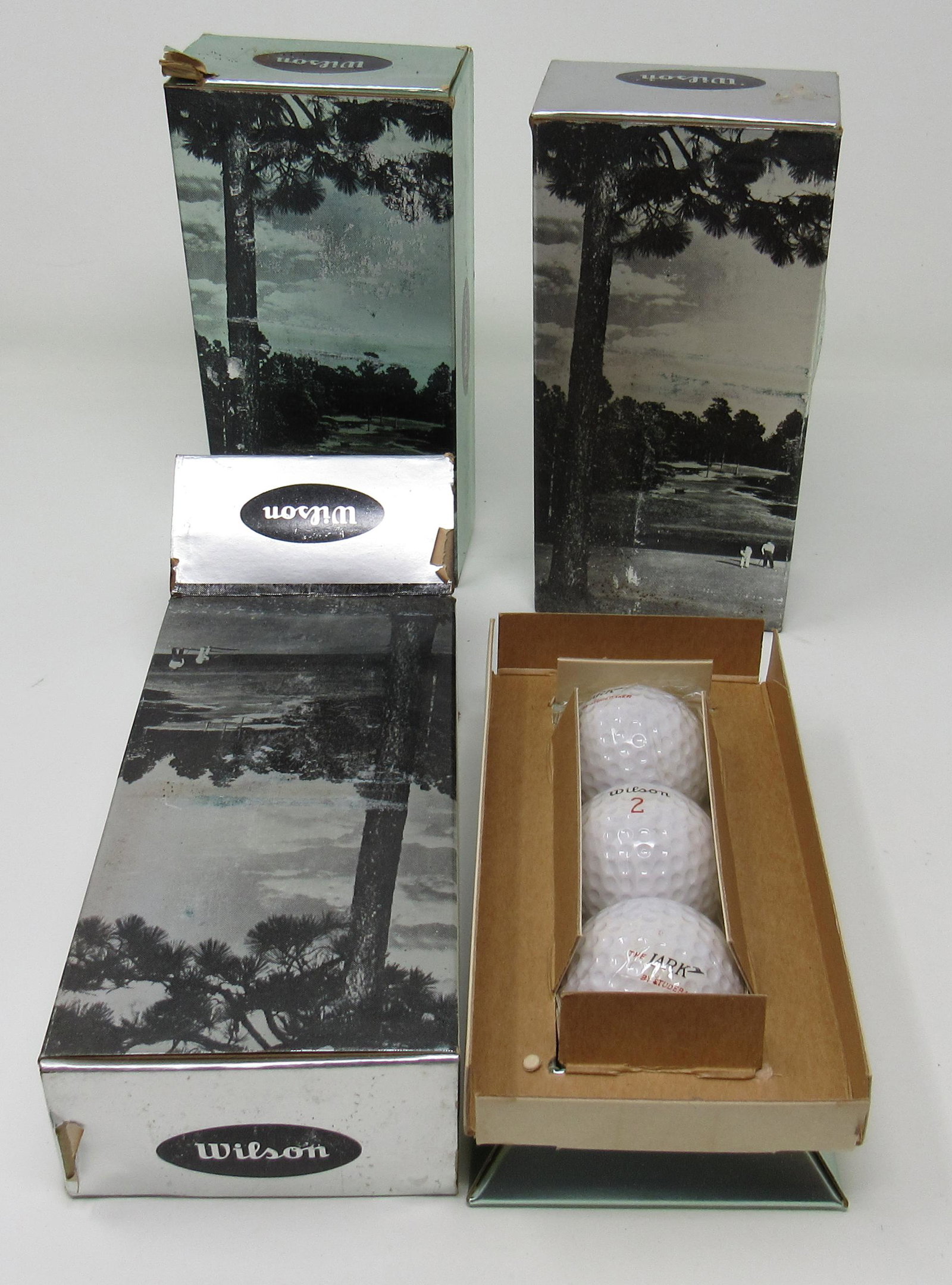 3 Boxes Wilson Lark Studebaker Golf Balls: Still sealed in boxes