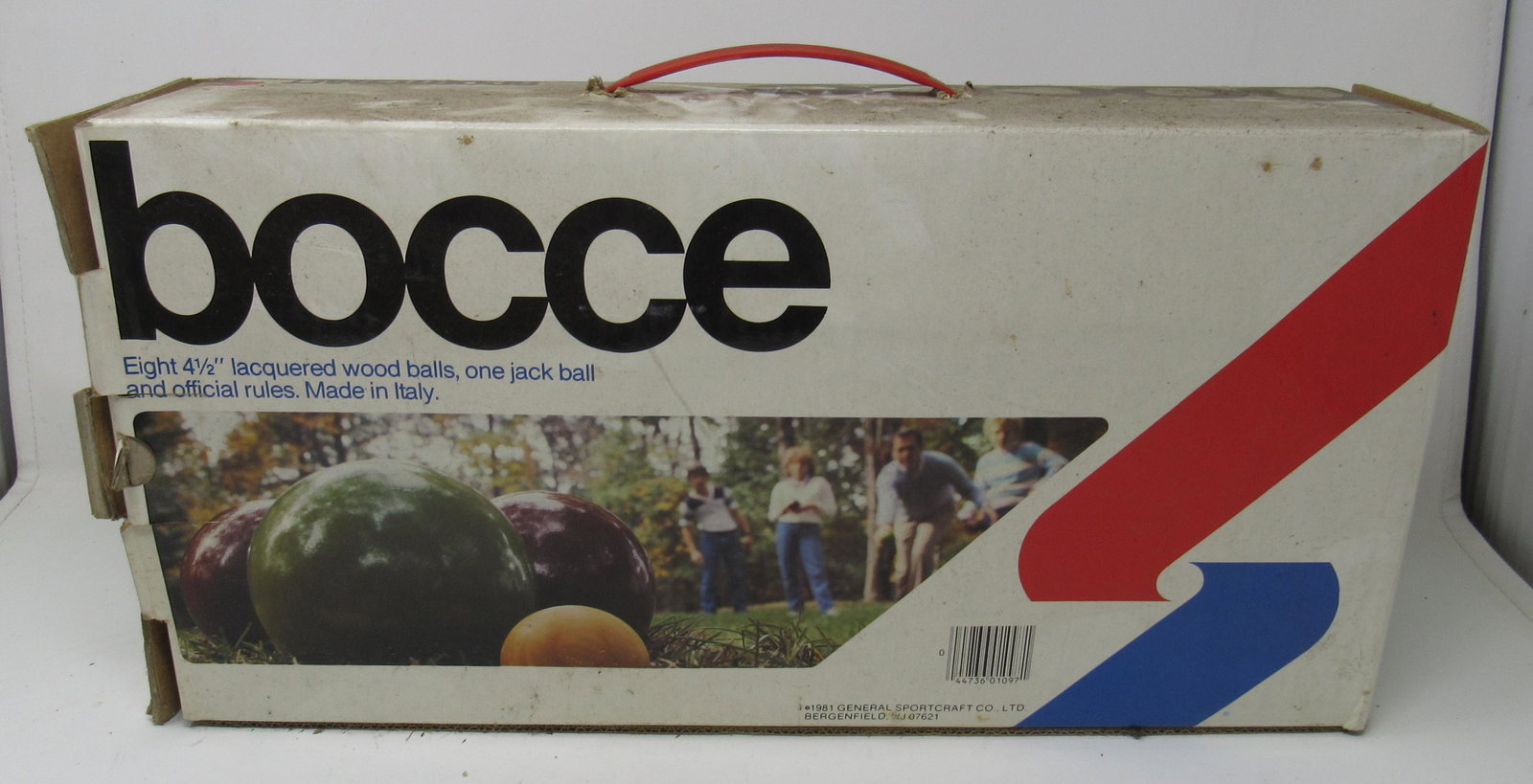 1981 Sportcraft Bocce Ball Set: In original box