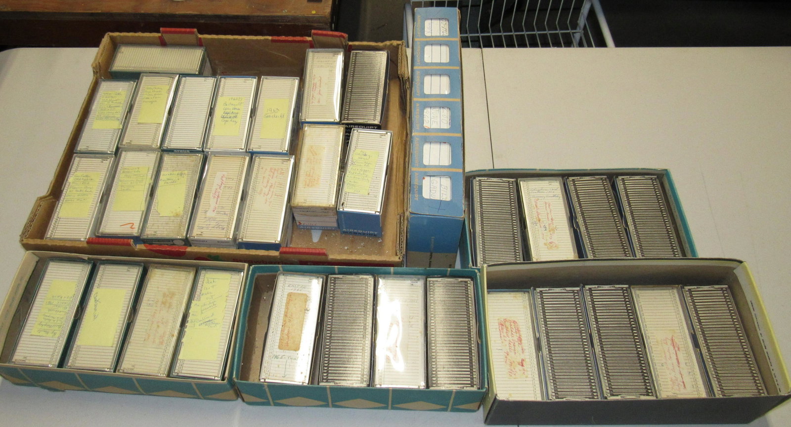 Picture Photo Slides Lopatcong Bullman St Cars 1960's: We do not guarantee all are filled. We did not open the cases. Sold as pictured