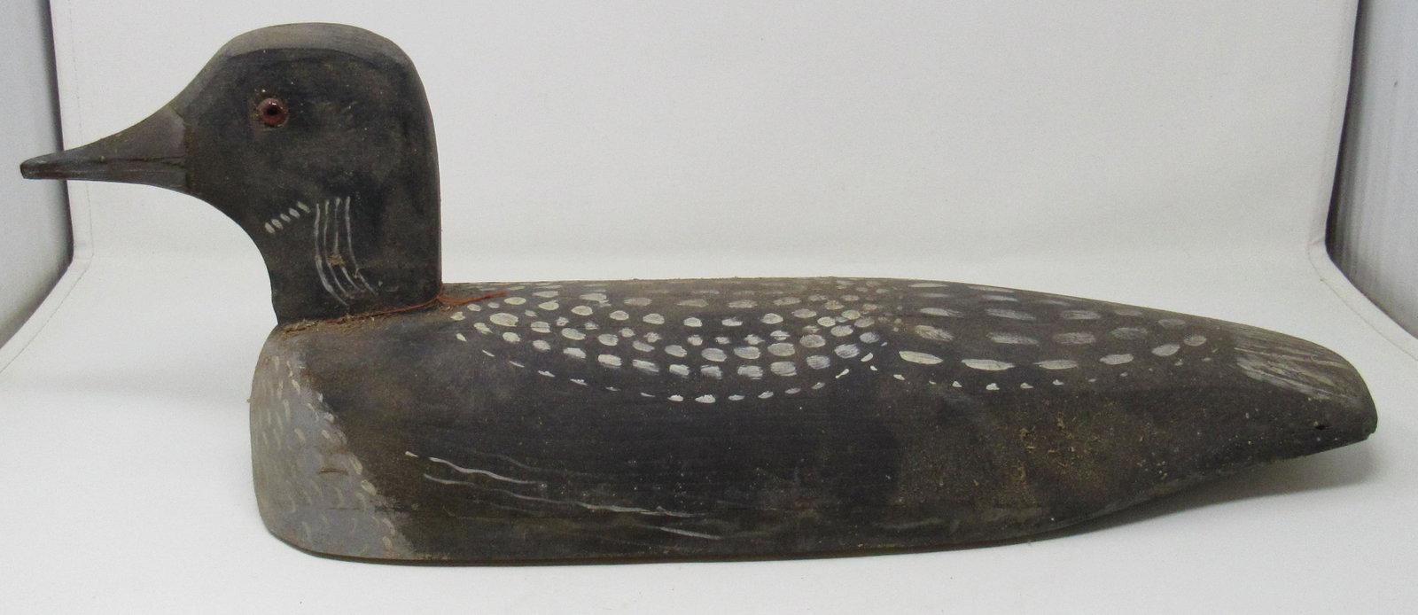 1987 John Sears Loon Decoy: Approx 22 1/2" long