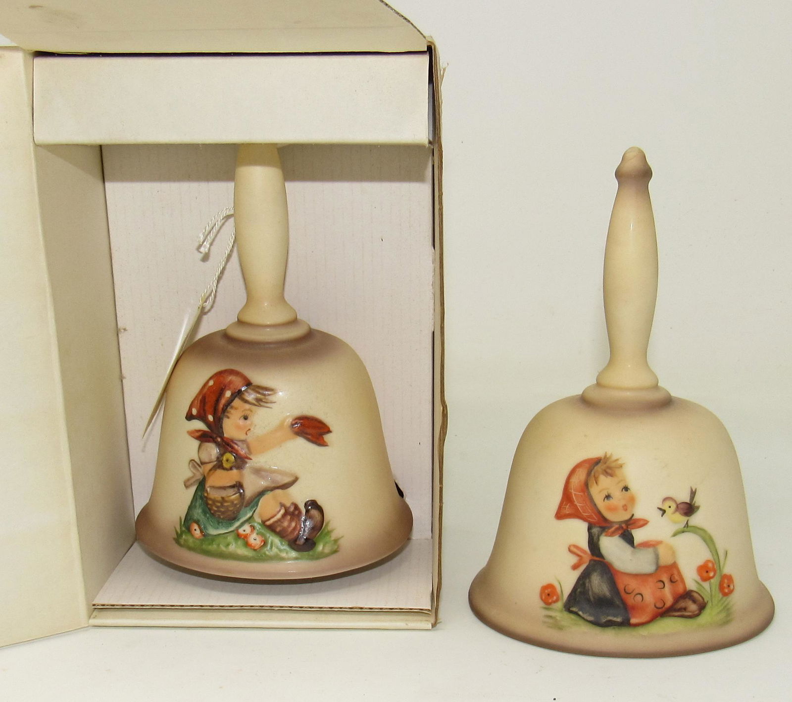 2 Goebel Hummel Bells: Approx 6 1/4" tall