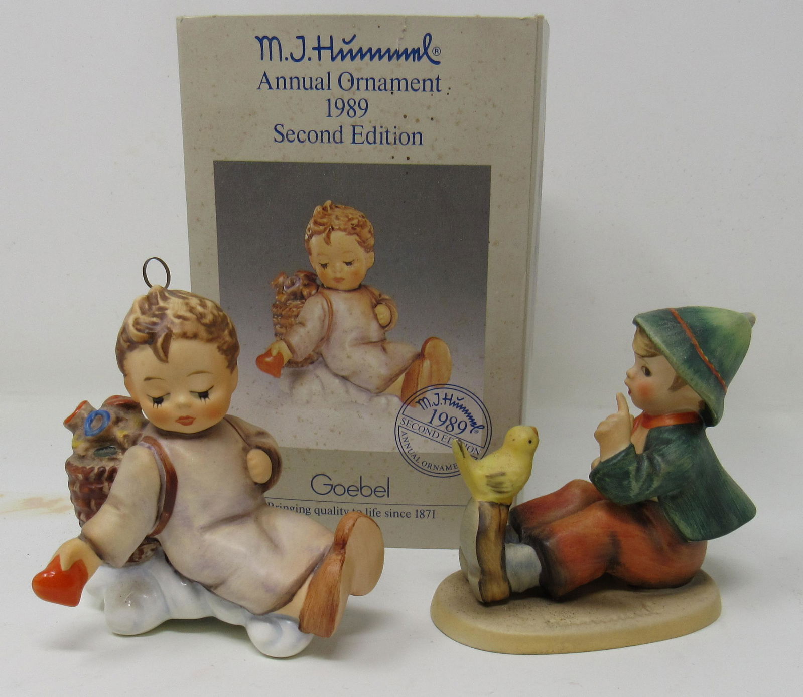 Goebel Hummel Ornament & Figurine: Tallest is approx 4"