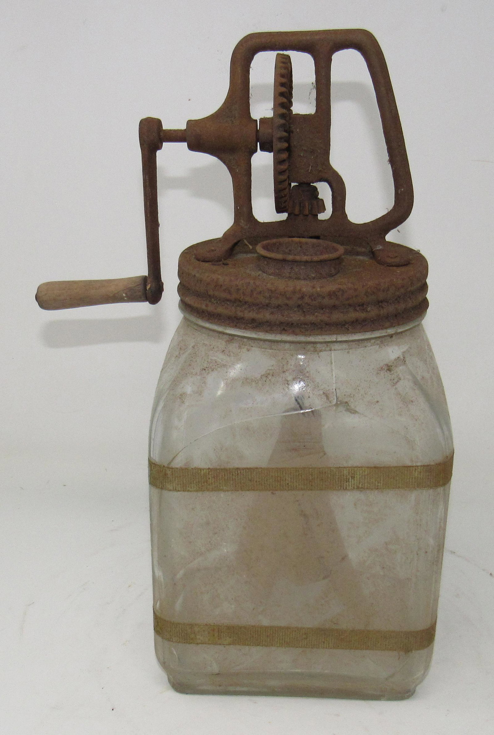 4 Quart Butter Churn: Apprx 14" tall