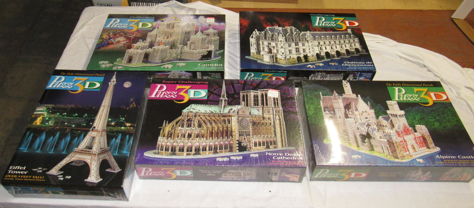 Puzz 3D Puzzles: Getting all 5