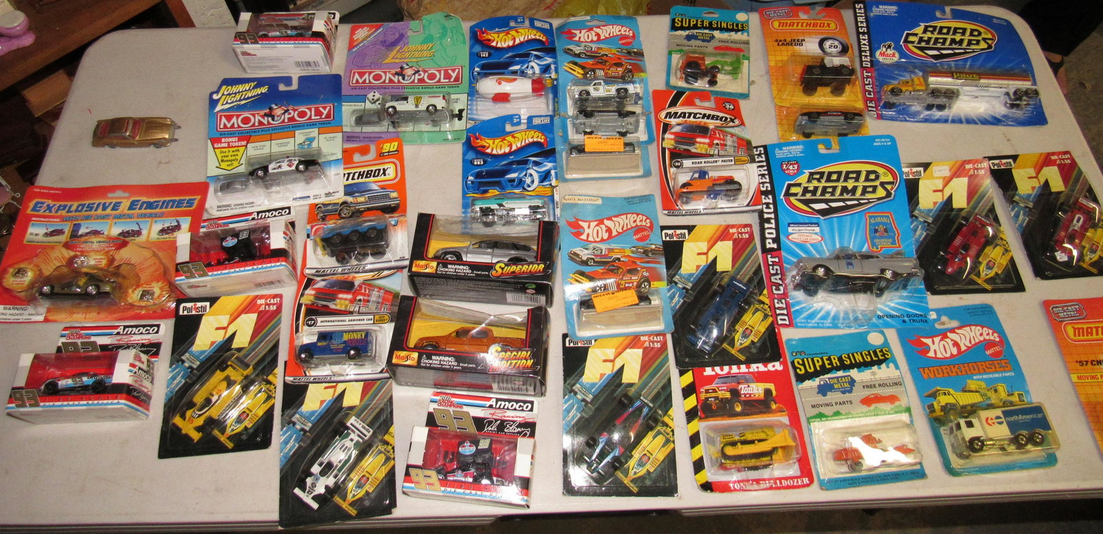 Matchbox Hot Wheels Tonka Polistol Diecast Cars: Getting all pictured