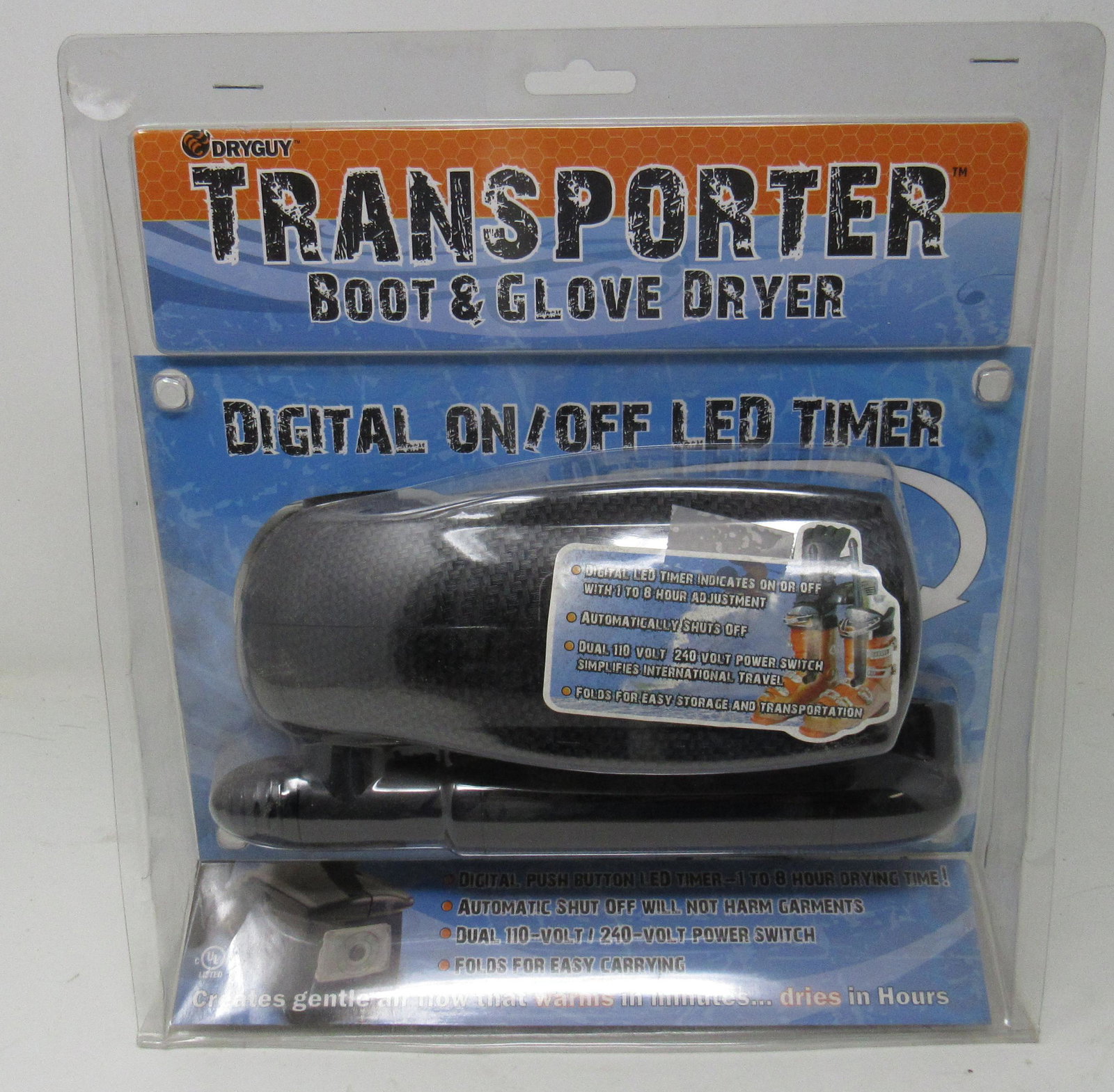 Dryguy Transporter Boot & Glove Dryer: Still sealed in packaging