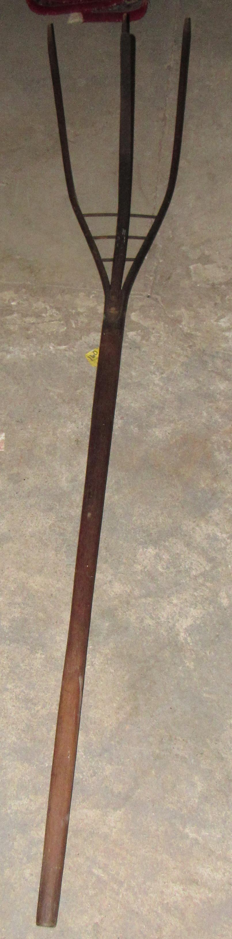 Hay Fork: Apprx 13" wide and 84" long