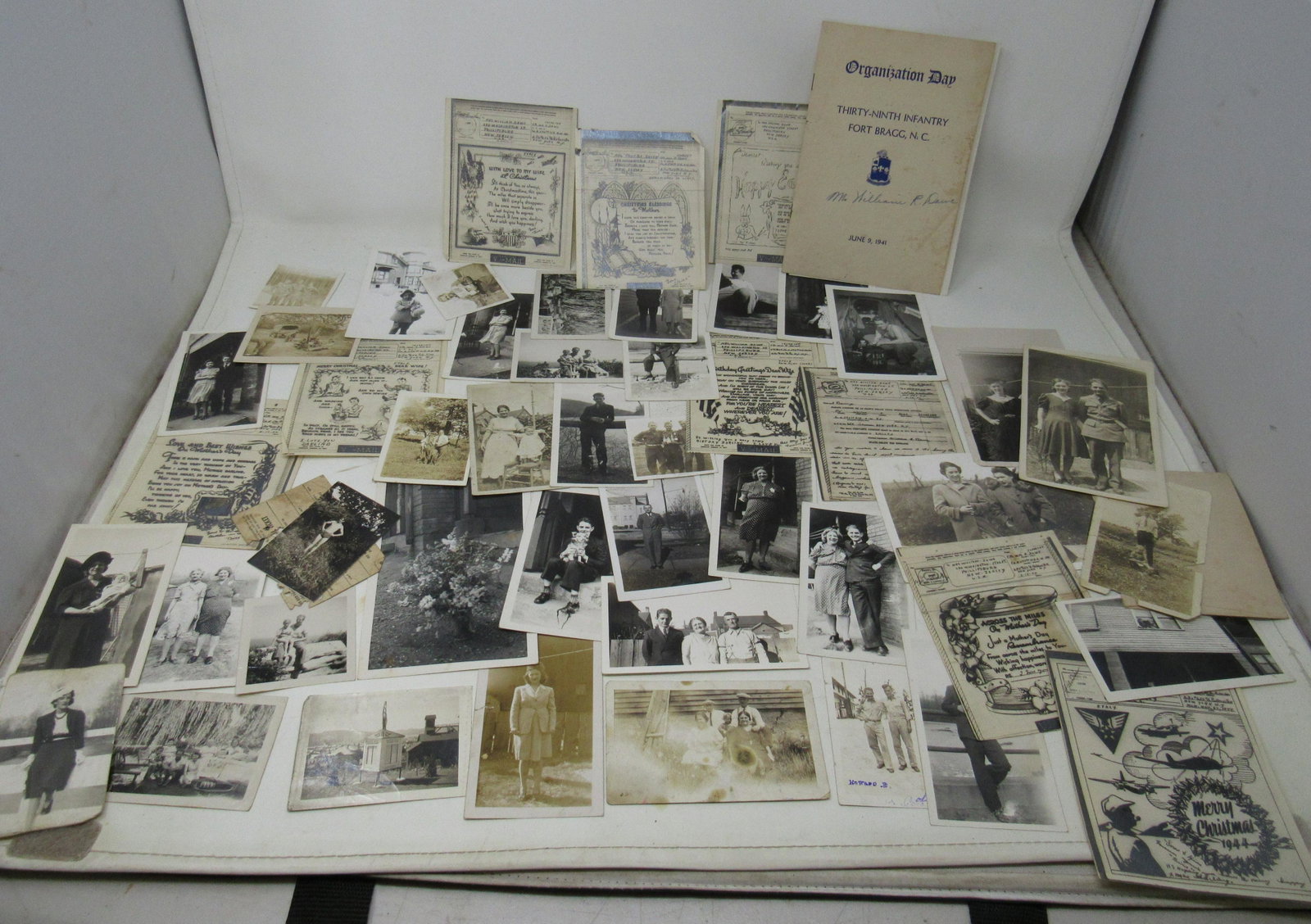 Family Photos & Military Ephemora V Mail: Getting all pictured