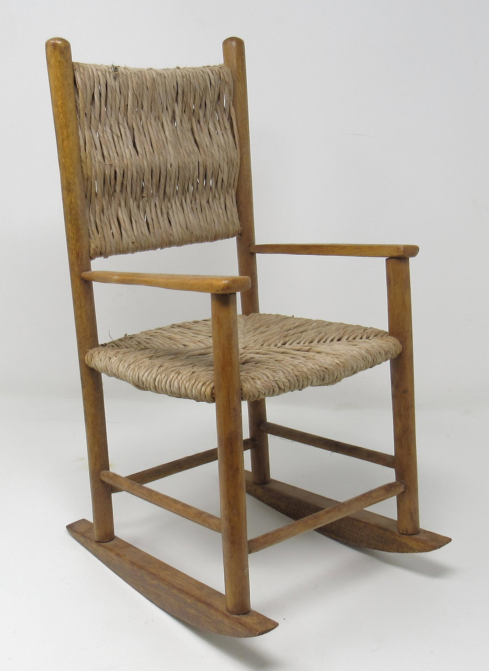 Doll Rocking Chair: Approx 13 1/2" tall