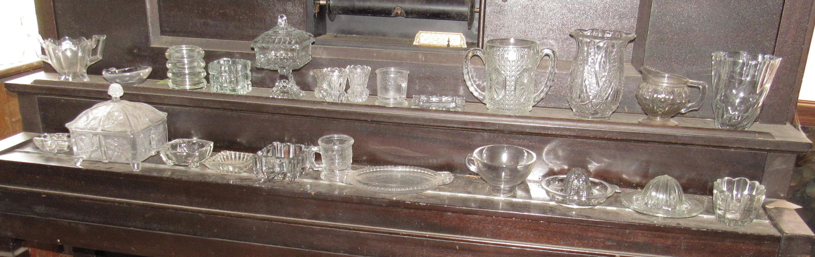 Antique & Vintage Glassware: Getting all pictured. Take what you want and leave the rest