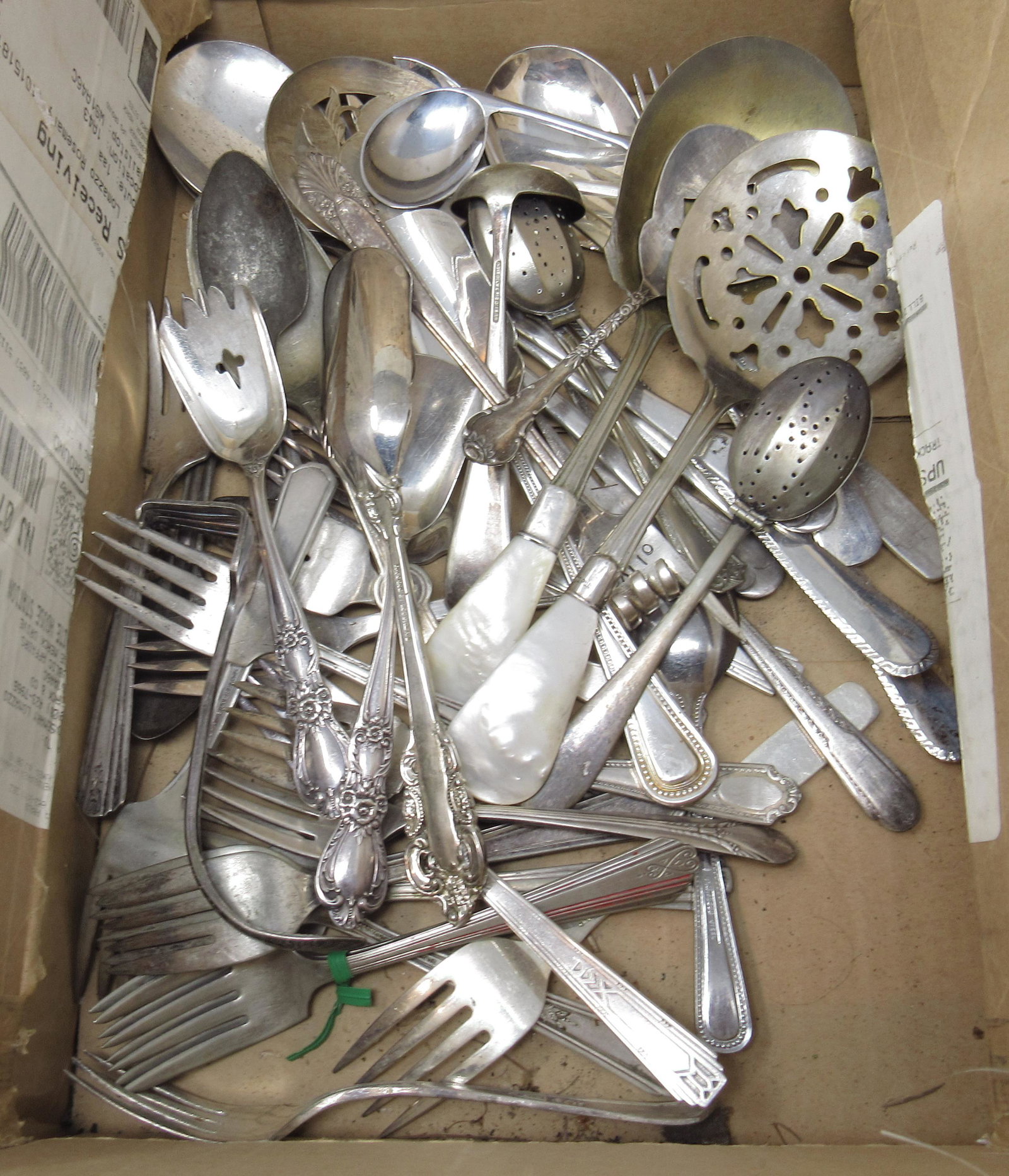 Flatware Serving Spoons and Forks: Getting all pictured