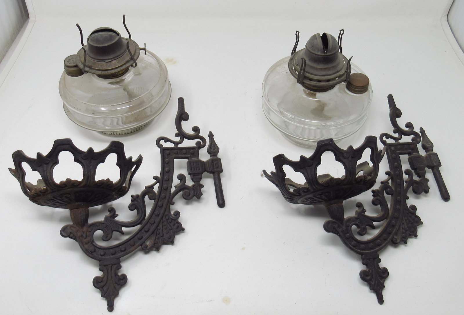 Oil Lamps and Wall Brackets: Getting all pictured