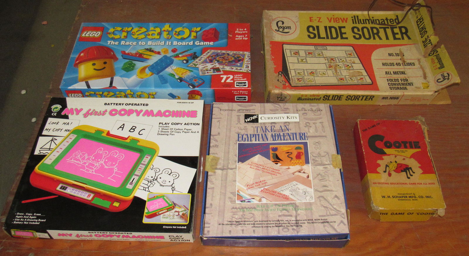 Lego Creator Cootie Misc Games & Slide Sorter: Getting all pictured