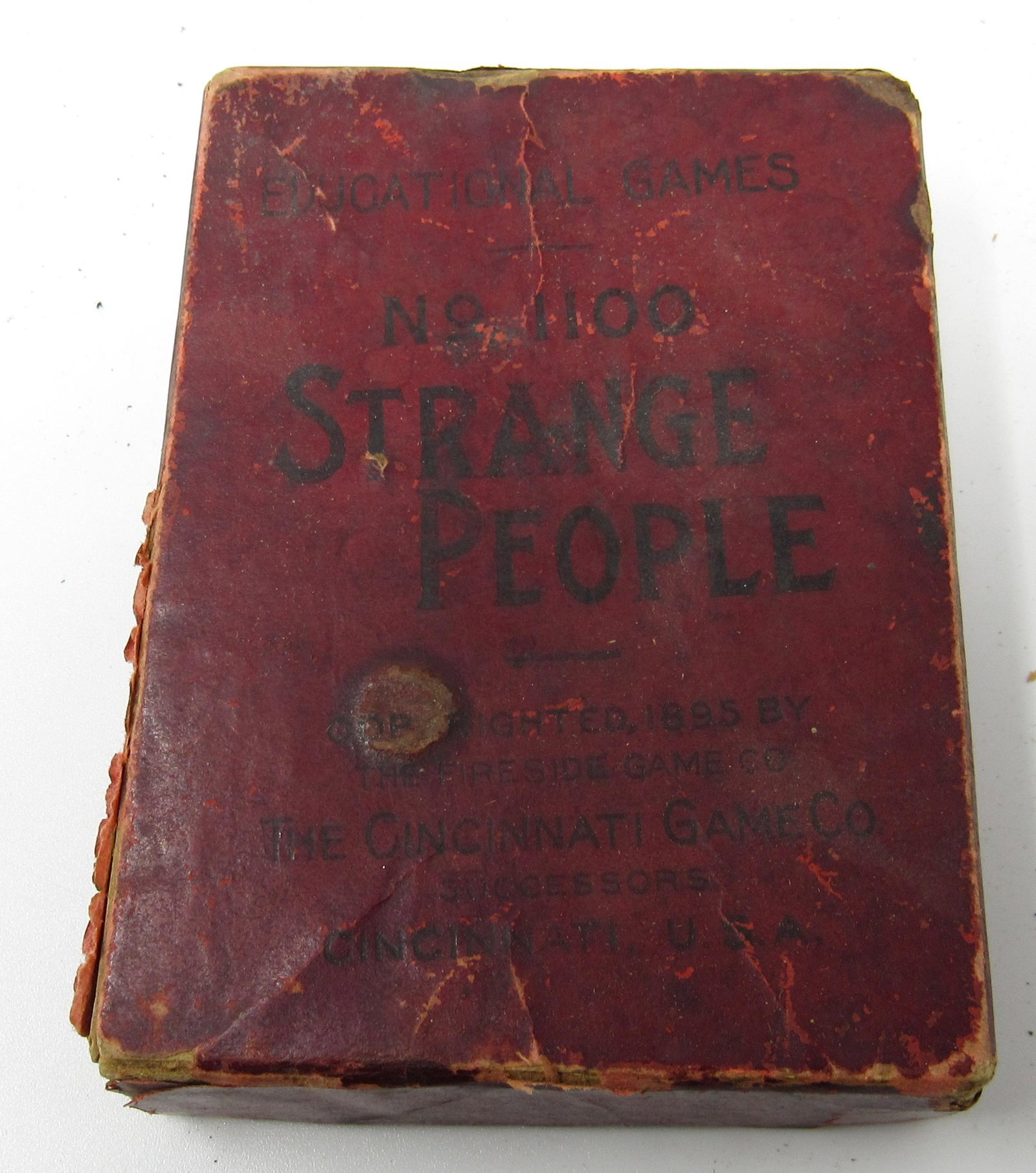Strange People No. 1100 Playing Cards: Approx 51 cards in box
