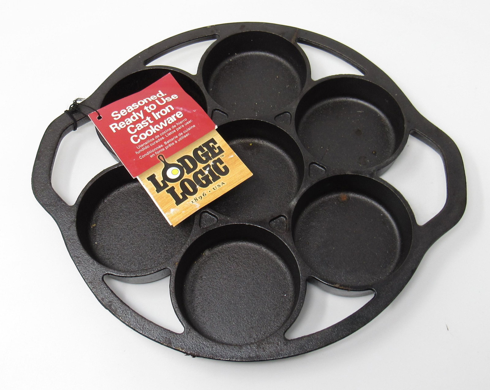 Cast Iron Lodge Logic Cookware Pan: Approx 11 1/4" x 13"