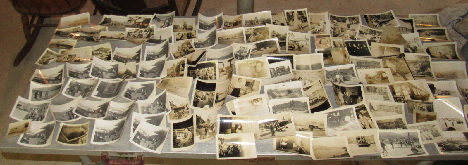 Table Contents Military Korea & Family Photos 1950's: Getting all pictured. Most of them were written on the back. Either dates , names, or telling about the photo