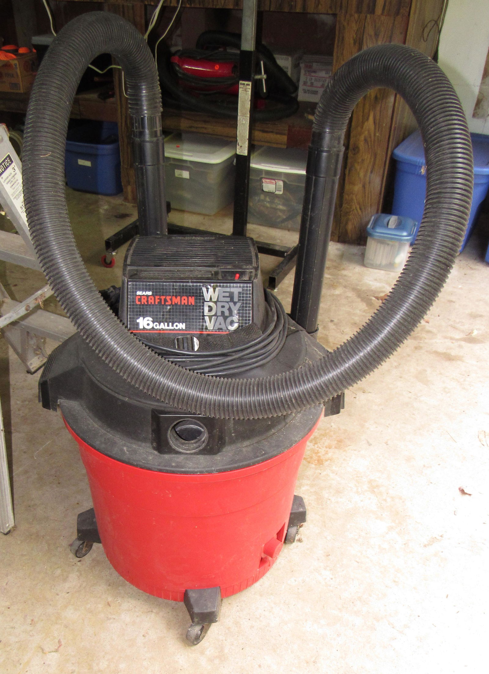 Sears Craftsman 16 Gallon Wet Dry Vac: Shop Vac
