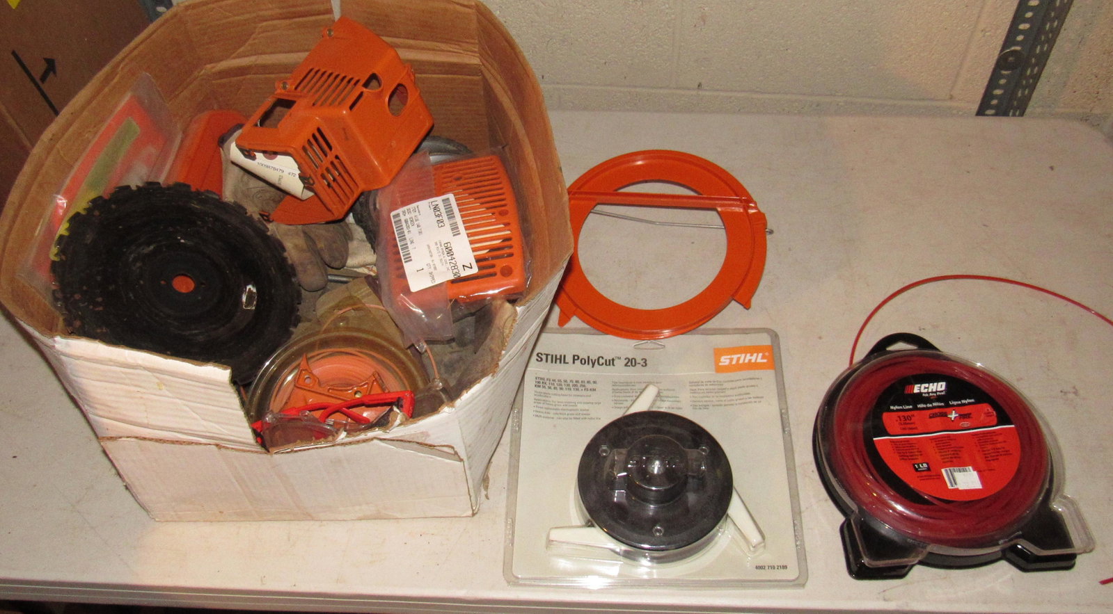 Stihl String Trimmer Polycut Screen Cover & Misc: Getting all pictured