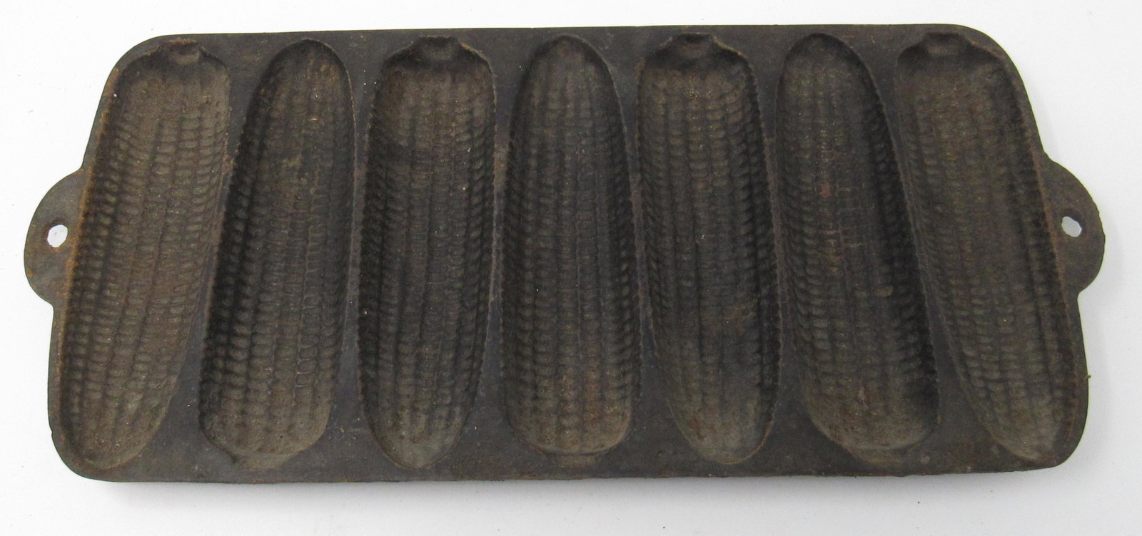 Cast Iron Wagnerware Corn Mold: Approx 7" x 15 1/8"