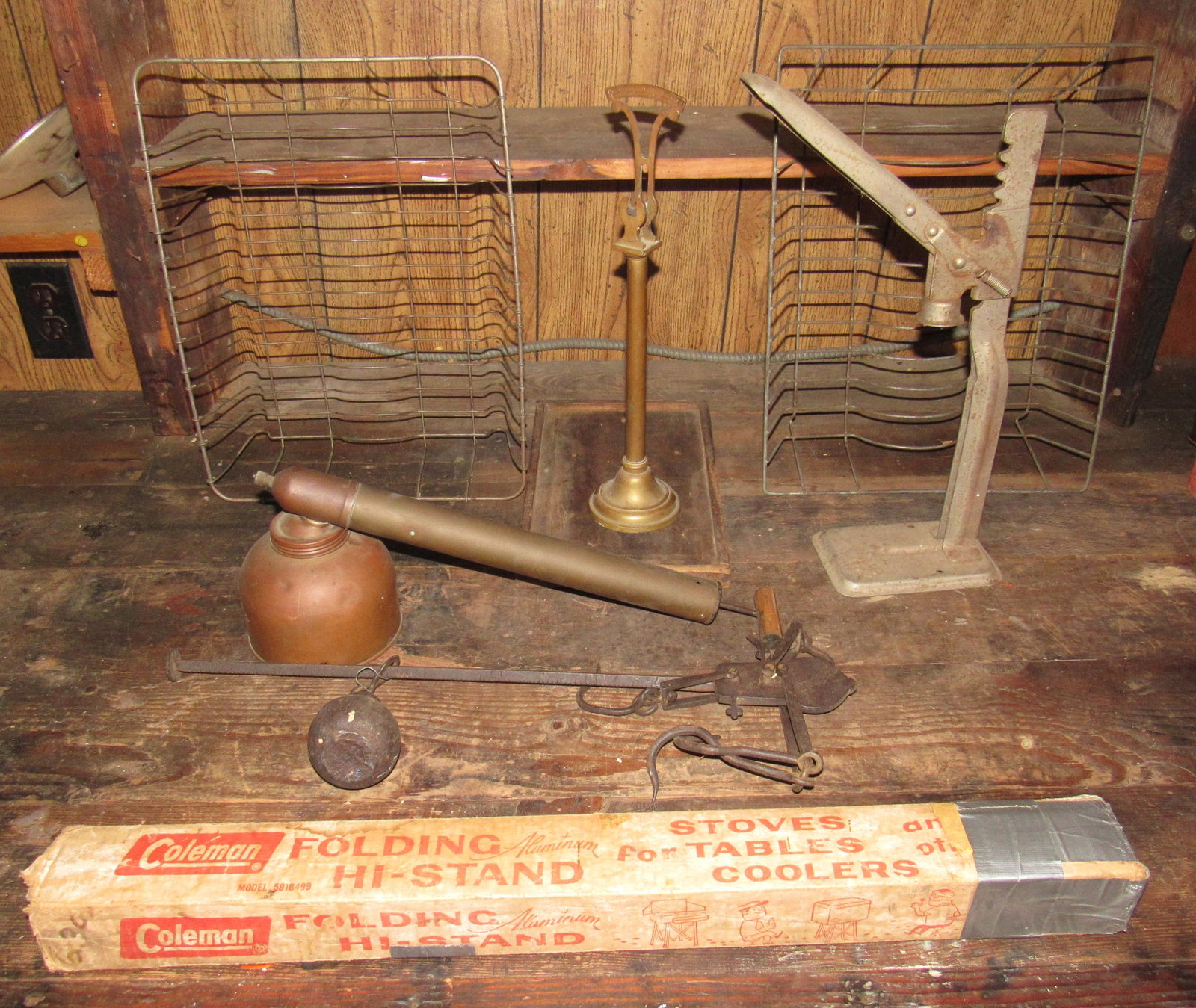 Beam Scale Sink Strainers Bottle Topper Coleman Stand: Getting all pictured