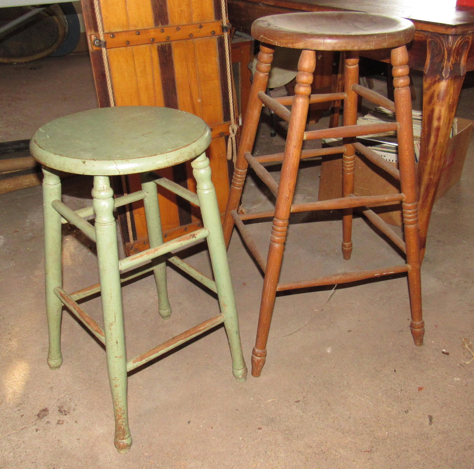 2 Stools: Tallest is approx 29 1/2"