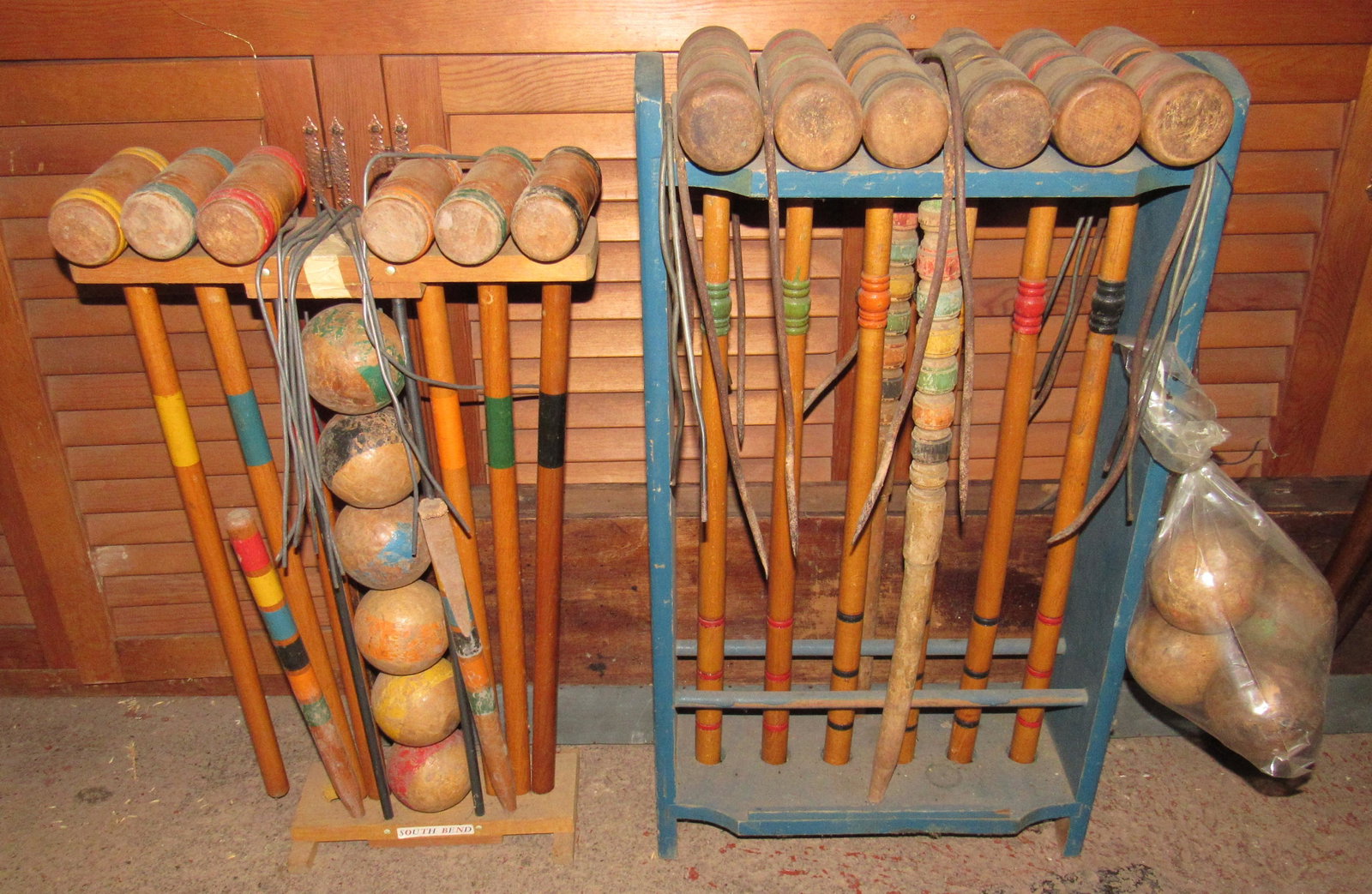 2 Croquet Sets: Getting both sets