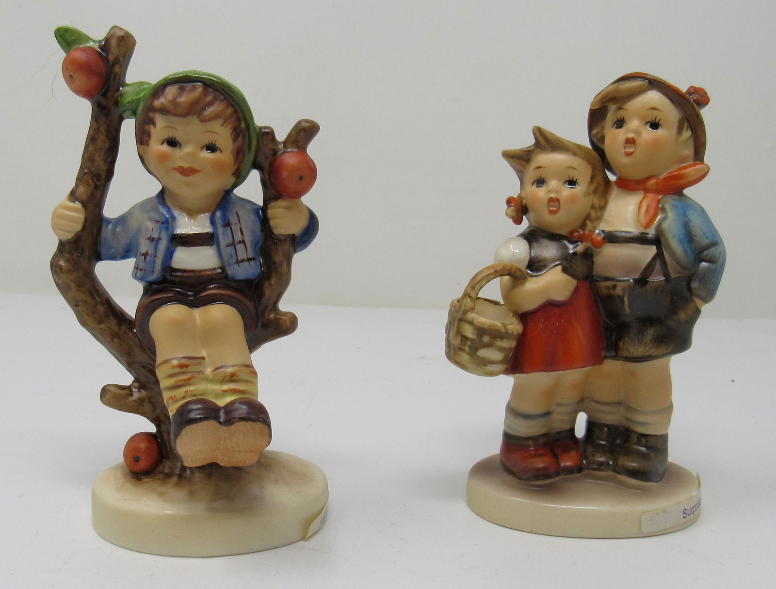 Apple Tree Boy & Surprise Goebel Hummels: Approx 4 1/4" tall