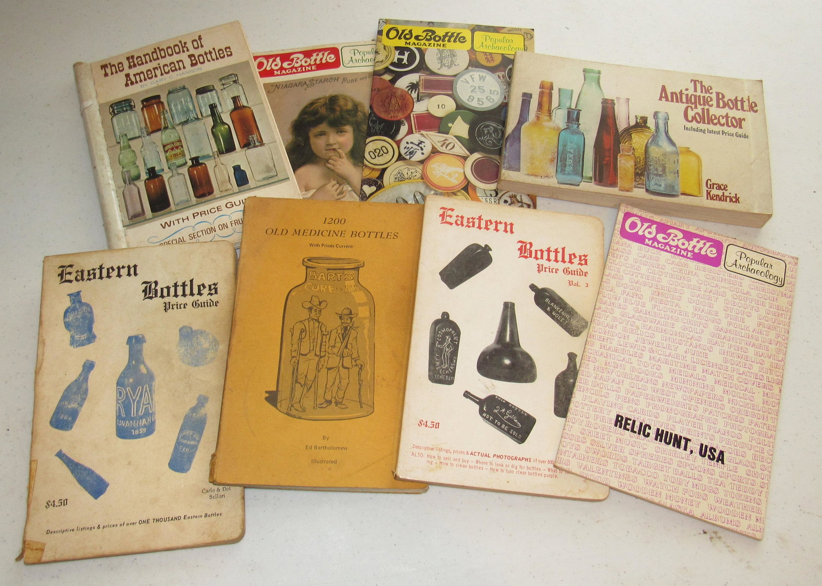 Old Bottle / Jars Magazines and Books: Getting all pictured