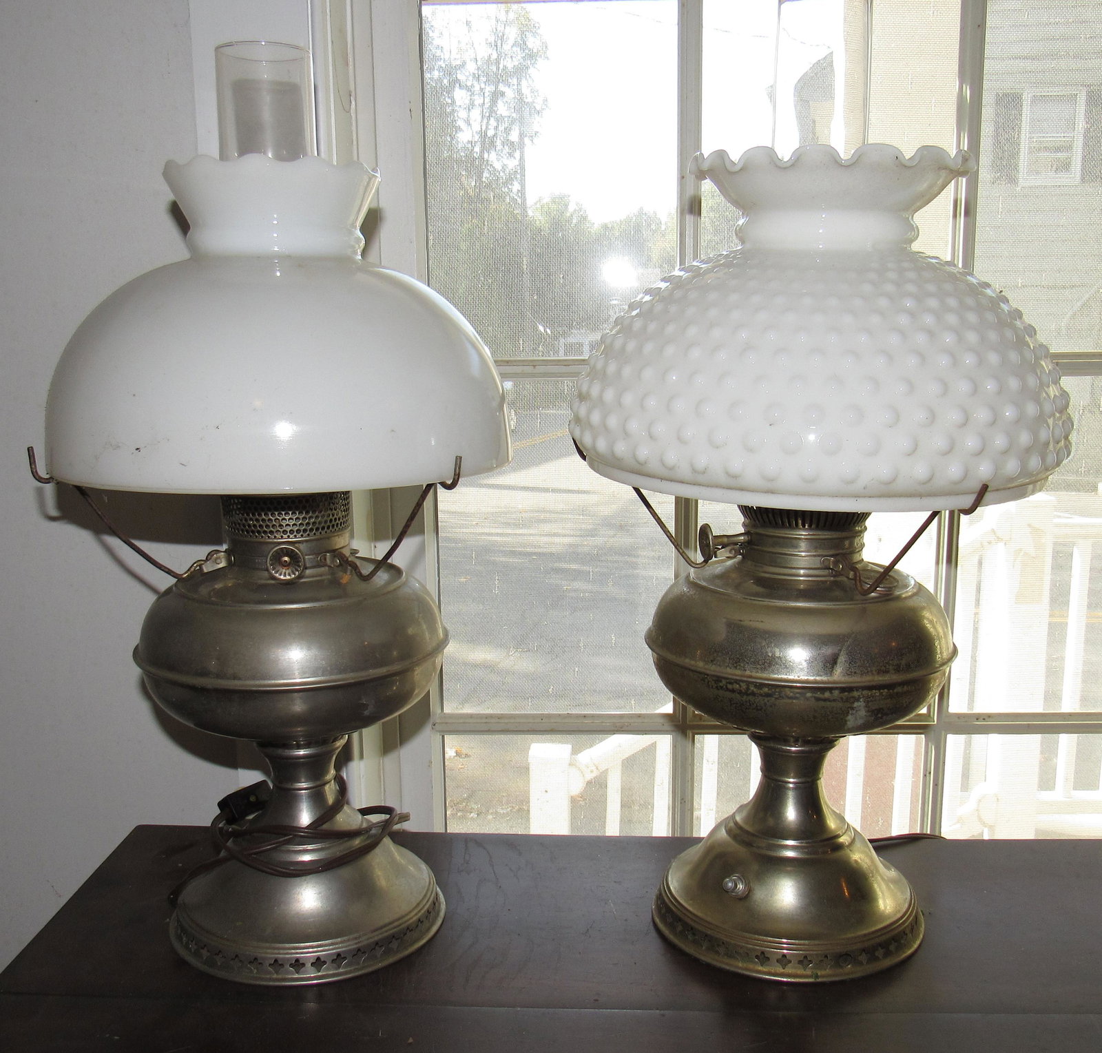 Electrified Rayo & Perfection Lamps: Approx 21 1/2" tall