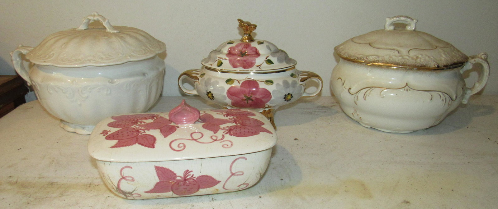 Ironstone Tureen Pereiras Compote: Getting alll pictured