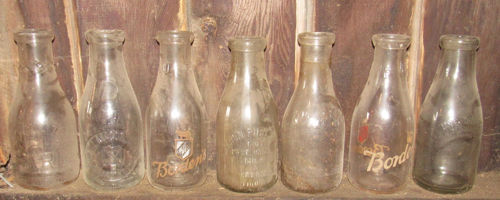 Welsh McDonough Glenbrook Dairy Akron Milk Bottles: Getting all pictured