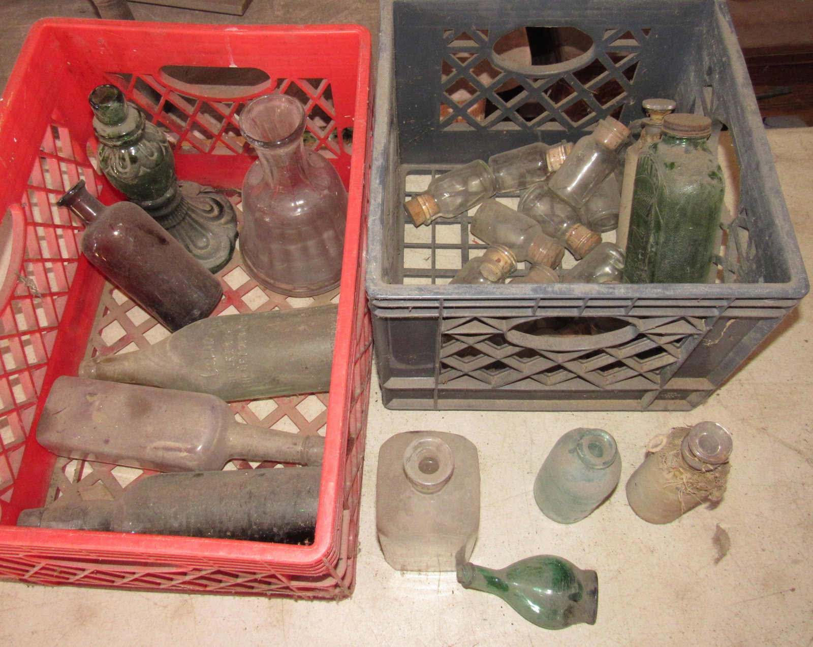 Apothecary & Misc Bottles: Getting all bottles pictured