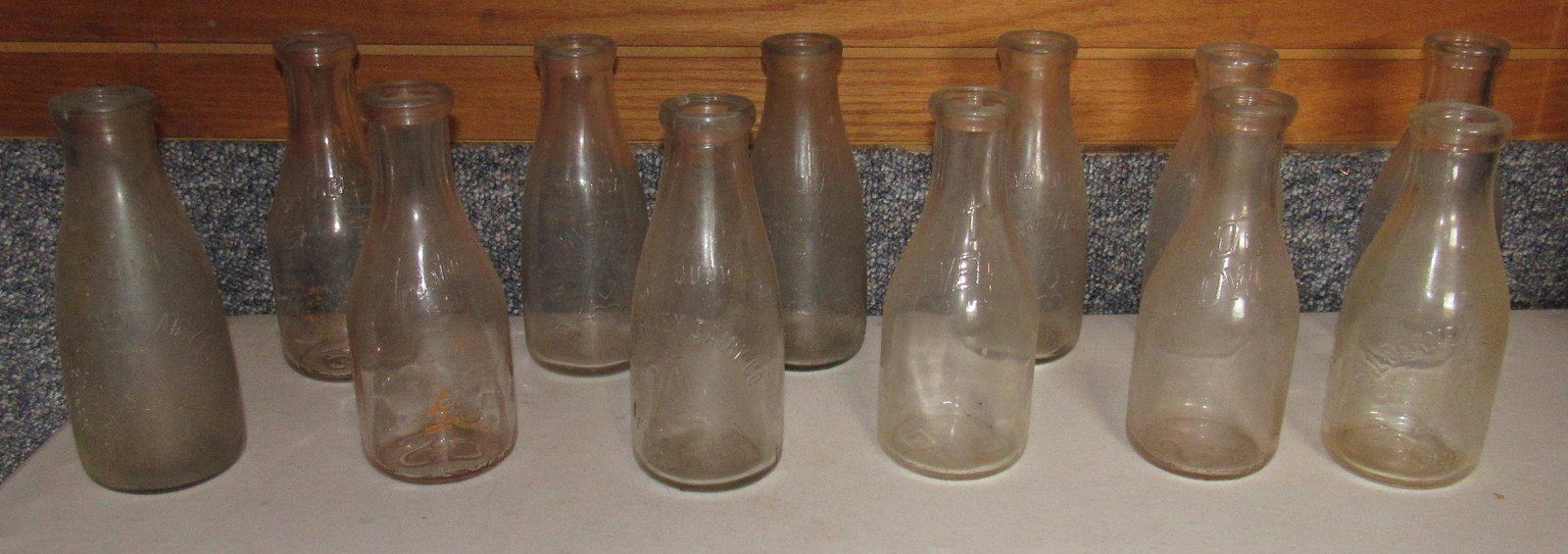 Alderney Bordens Scott Powell Aristocrat Milk Bottles: Getting all pictured