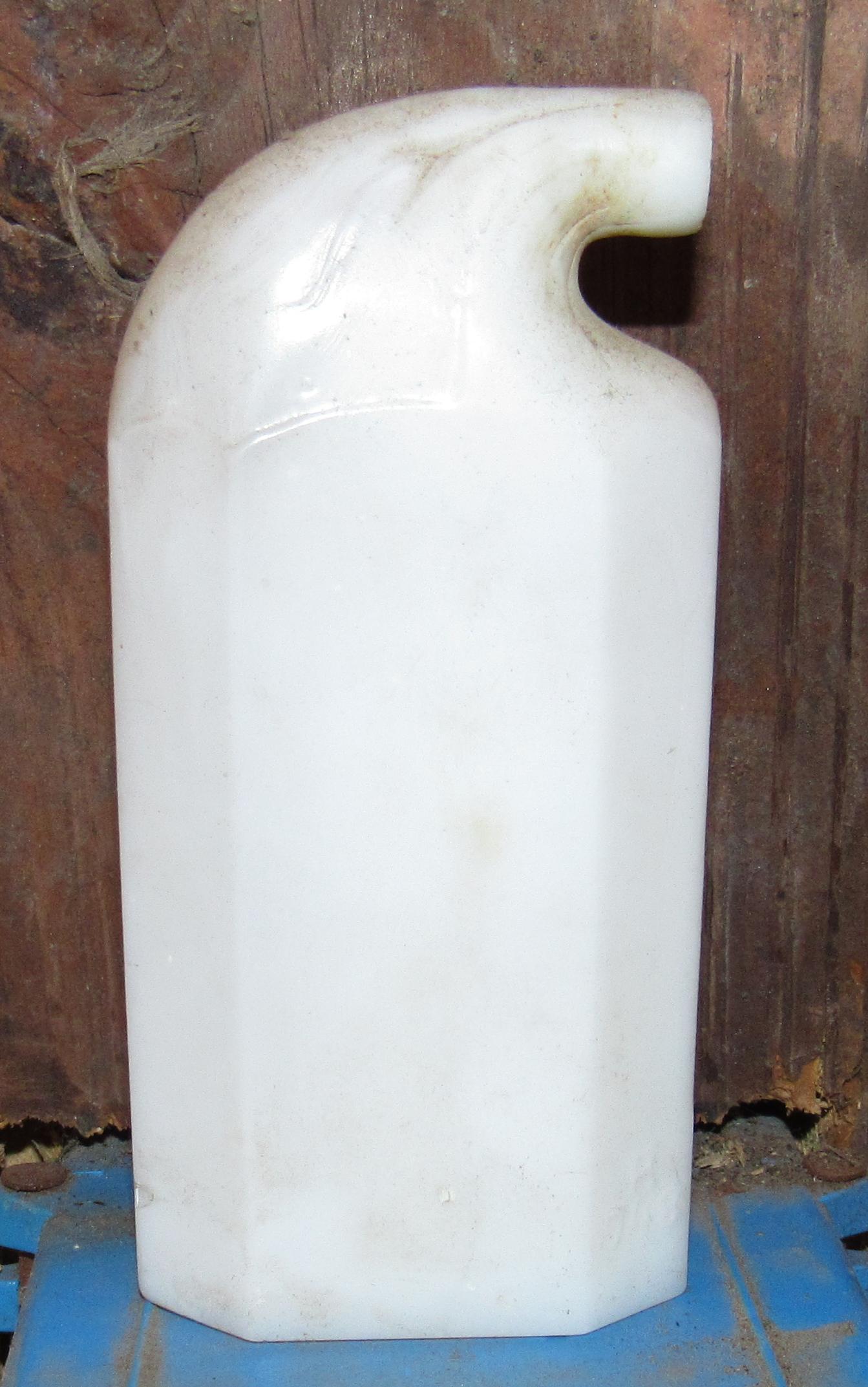 Odol Bottle: Apprx 1 1/8" x 2 1/4" x 5" tall