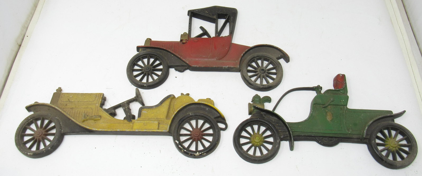 Midwest Cast Aluminum Car Wall Plaques: Longest is apprx 13" x 4 3/4" tall