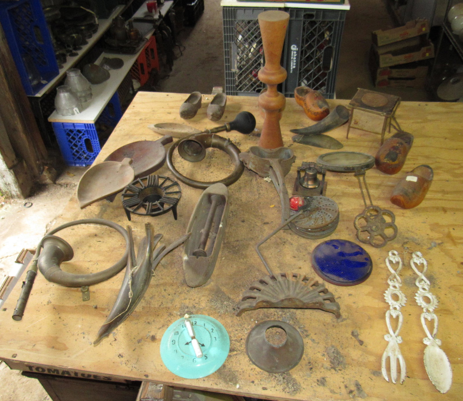 Contents of Table: Getting all pictured on plywood .