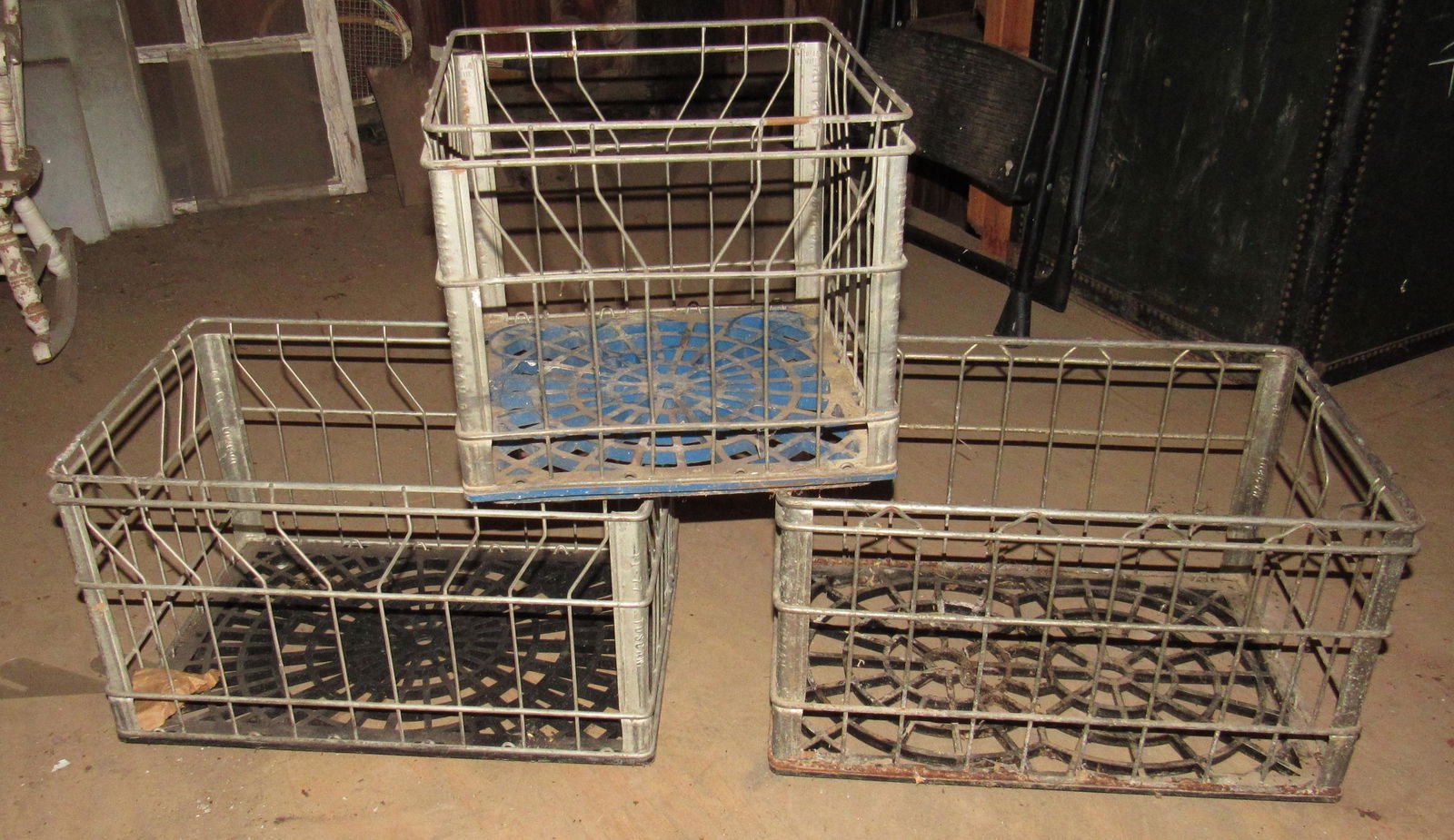 3 Wire Milk Crates Hilside and Tuscan: Getting all 3 pictured