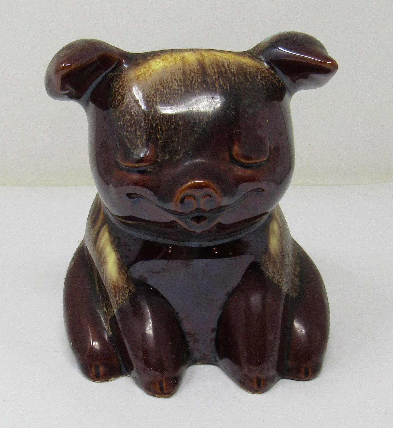 Hull 196 Piggy Bank: Approx 6 1/2" tall