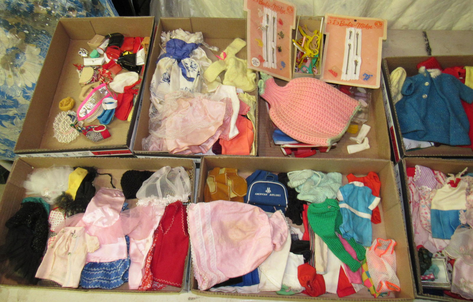 Barbie Midge & Misc Doll Clothing: Getting all pictured