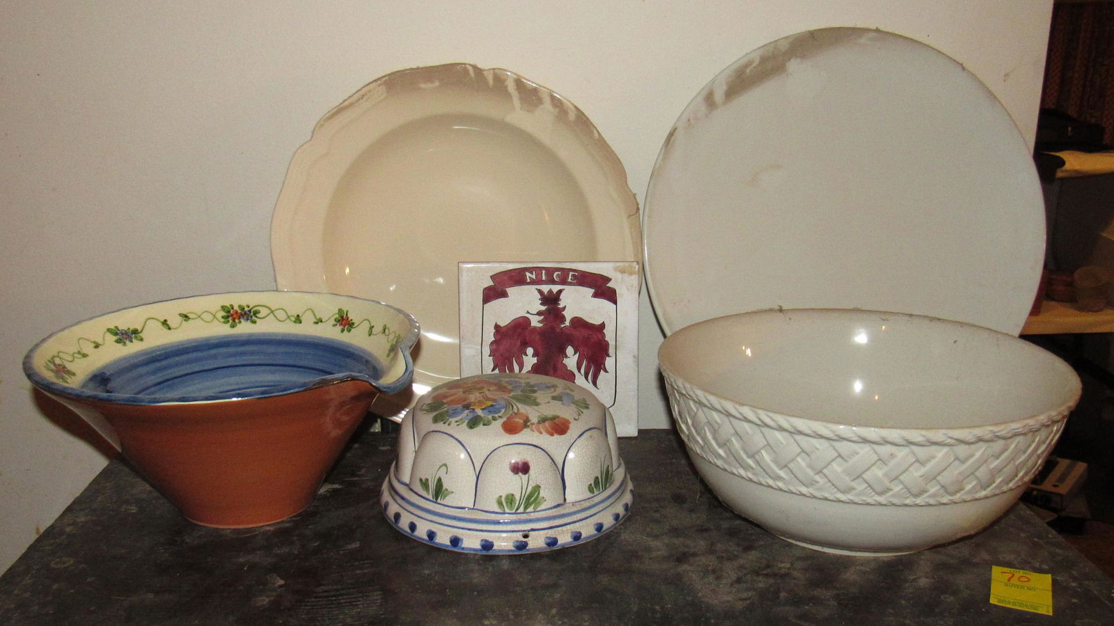 Dansk Mixing Bowl Calvin Klein Platter: Getting all pictured