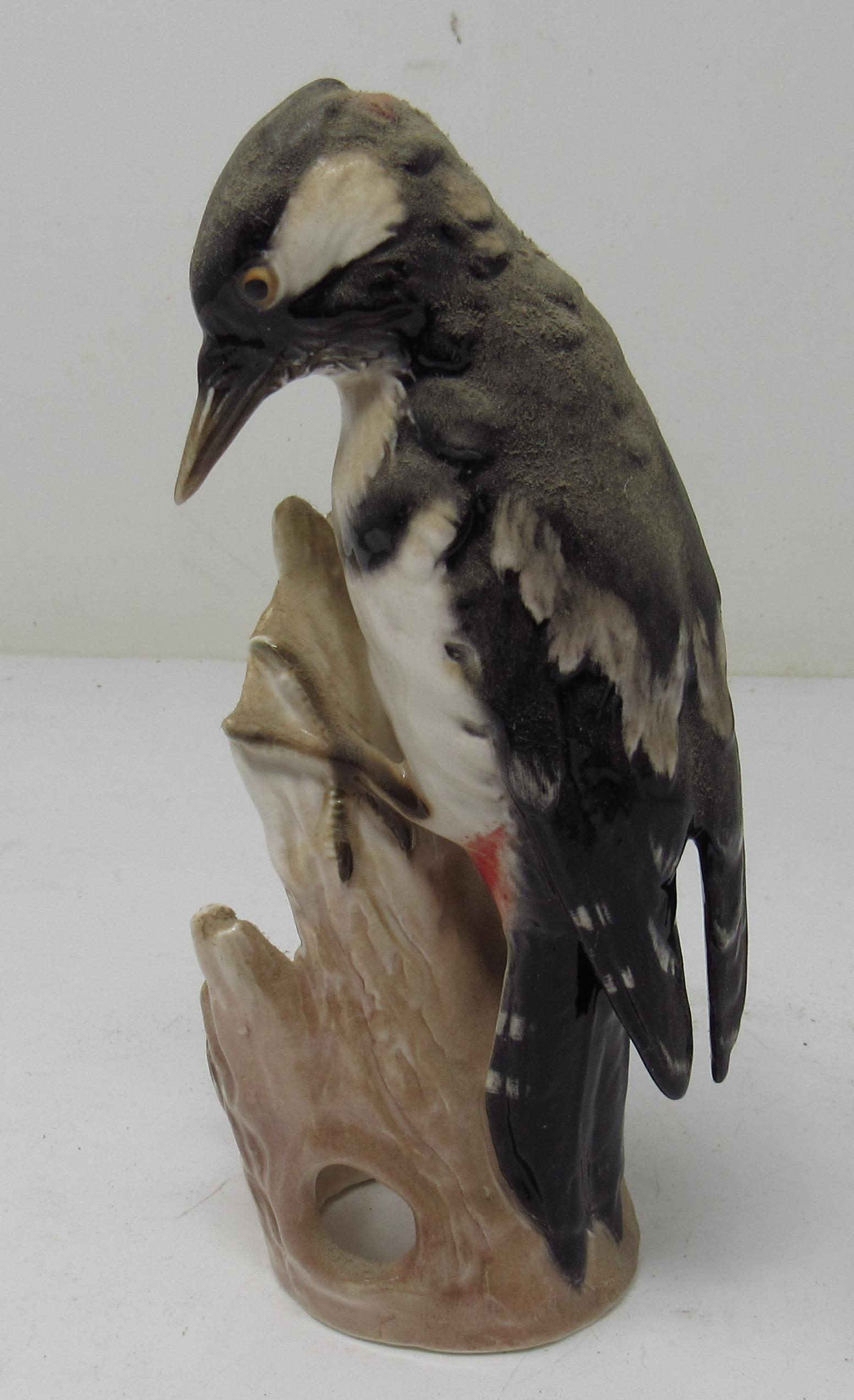 Goebel Great Spotted Wood Pecker: Approx 7 1/2" tall