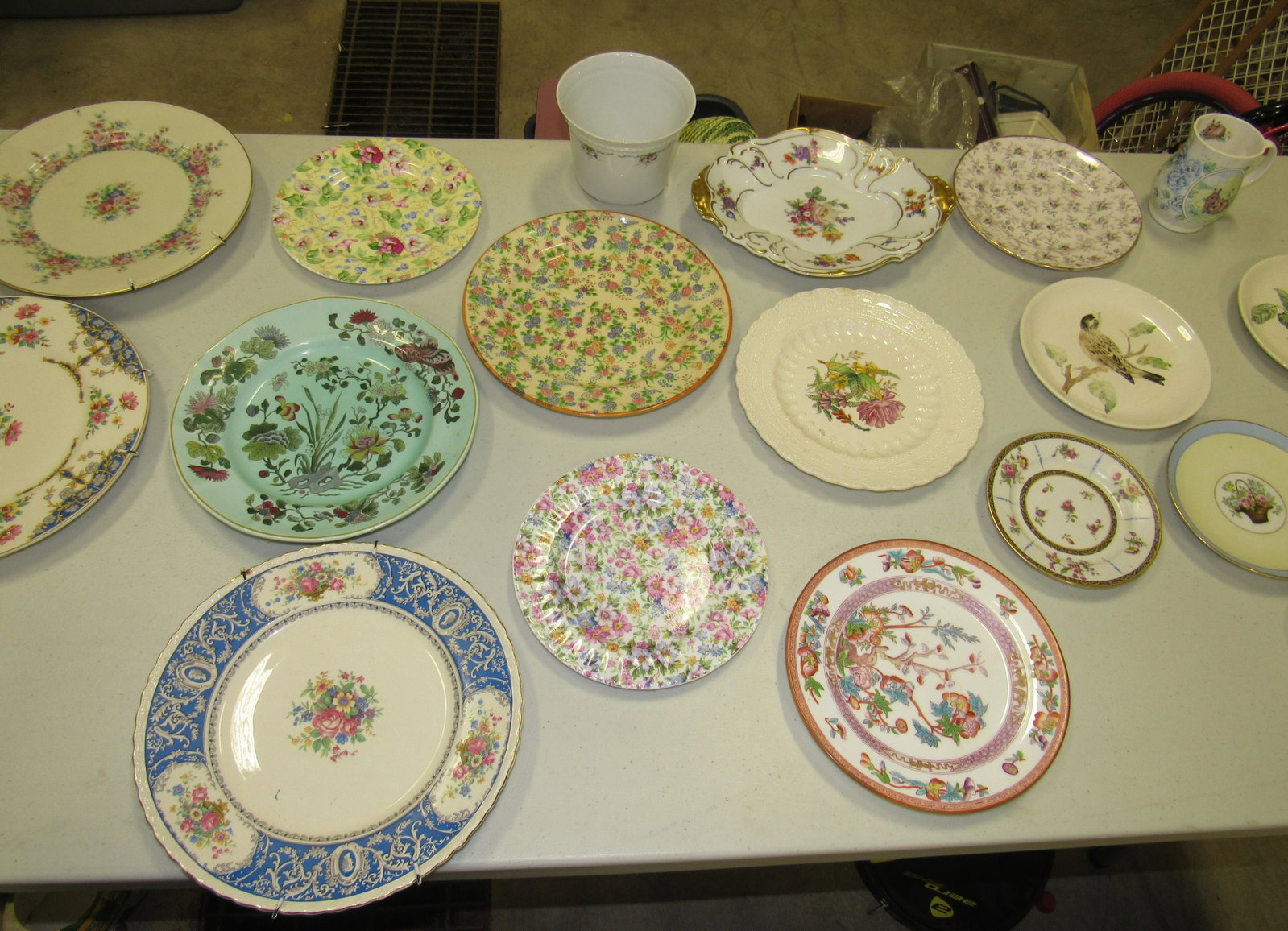 China & Porcelain Plates Adams Spode Bavaria: Lot includes all on table