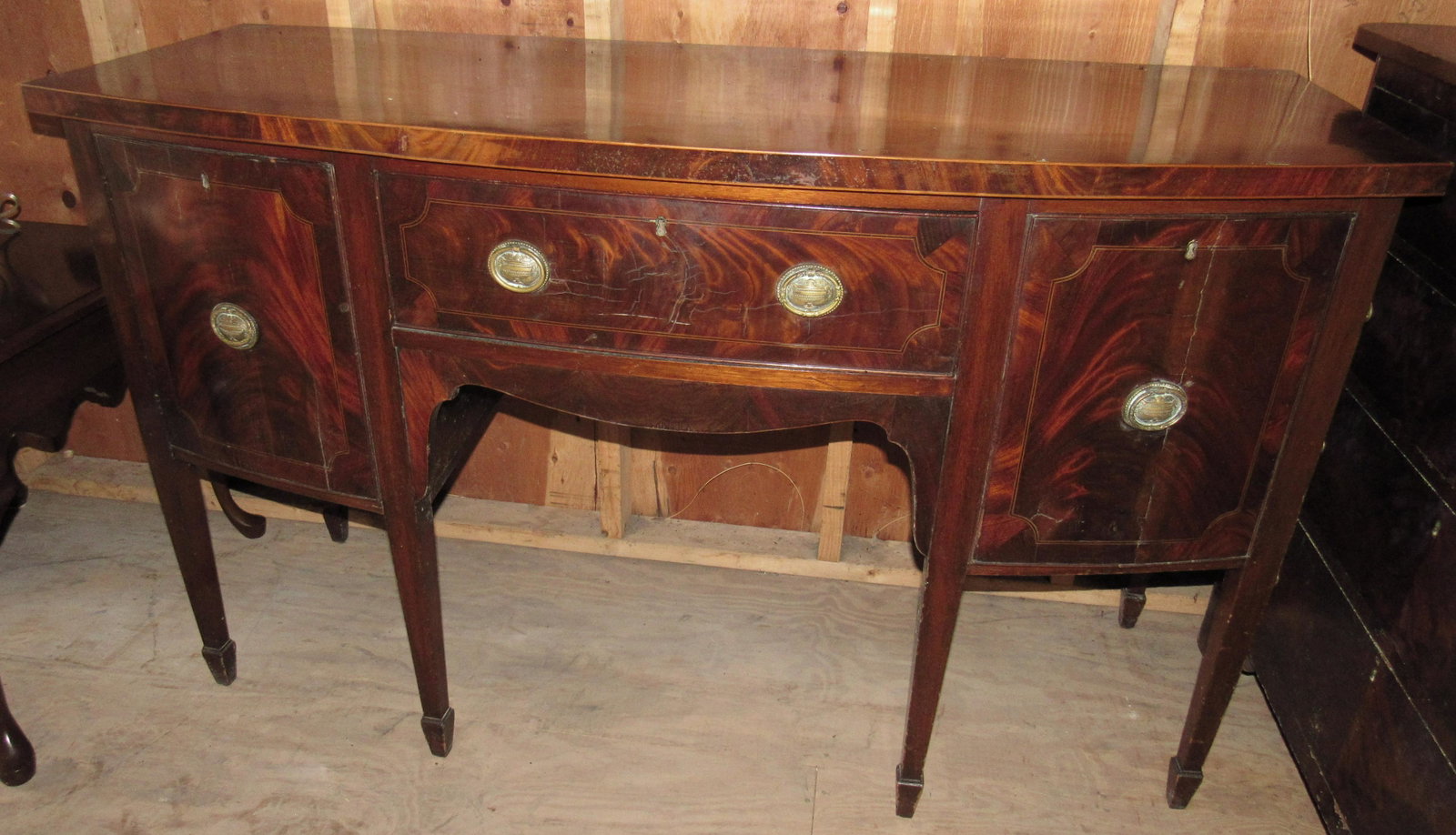 Buffet: Approx 23 1/2" x 60" x 36" tall
