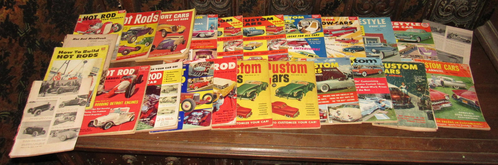 Custom Cars and Hot Rod Magazines: Getting all pictured