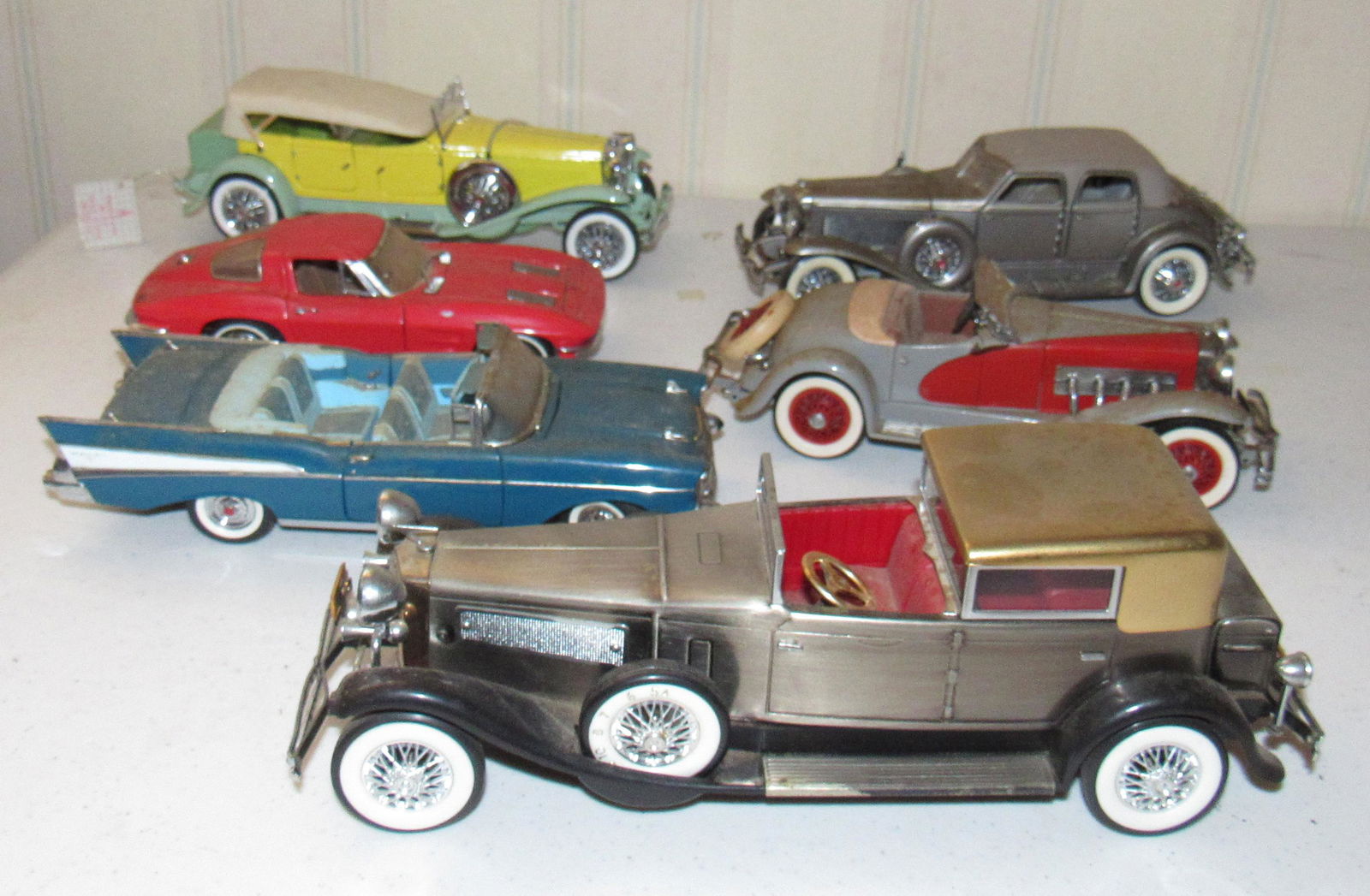 Danbury Franklin Mint & Waco Battery Operated Cars: Getting all pictured