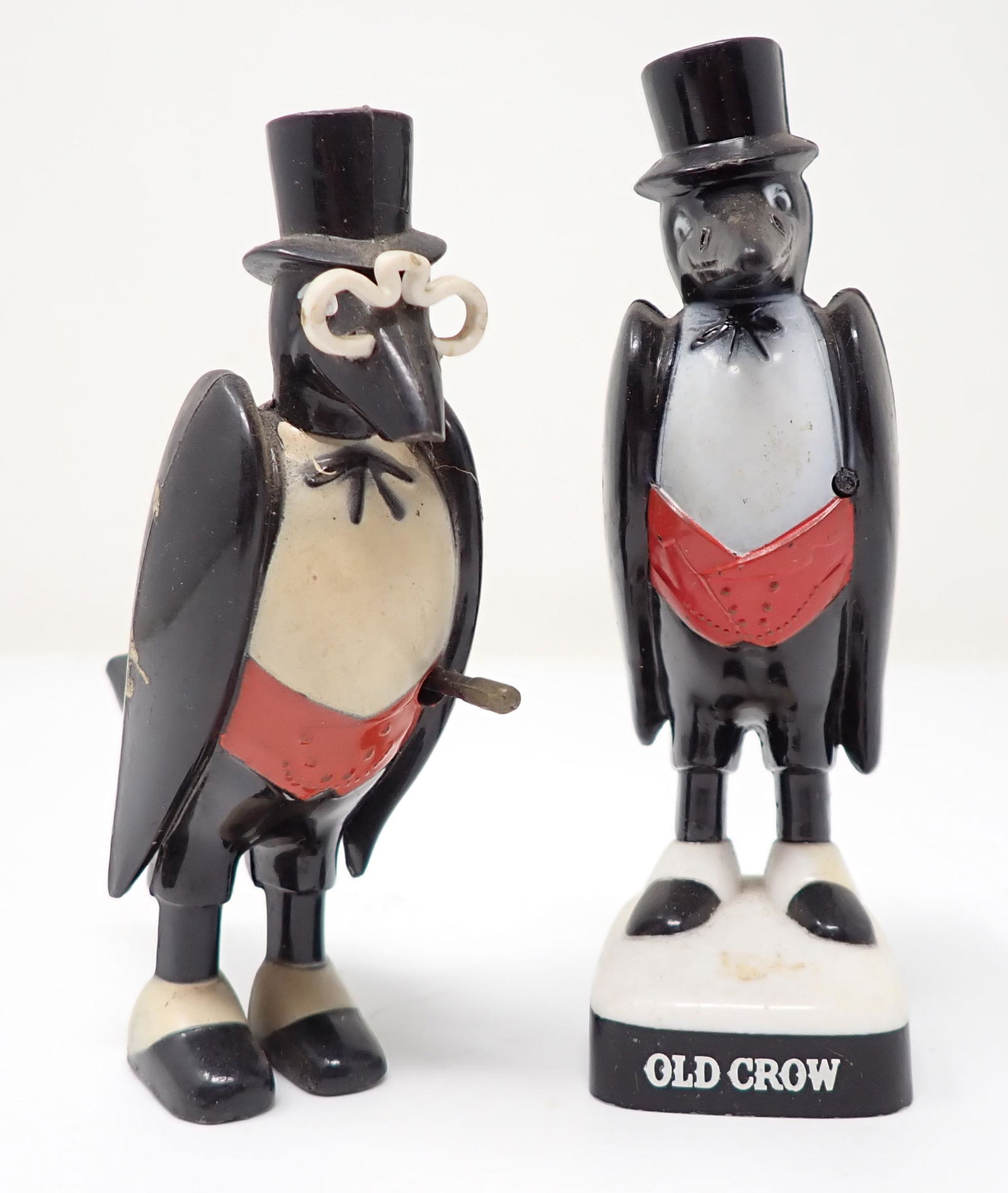 2 Old Crow Whiskey Bar Figures (1 of 2)