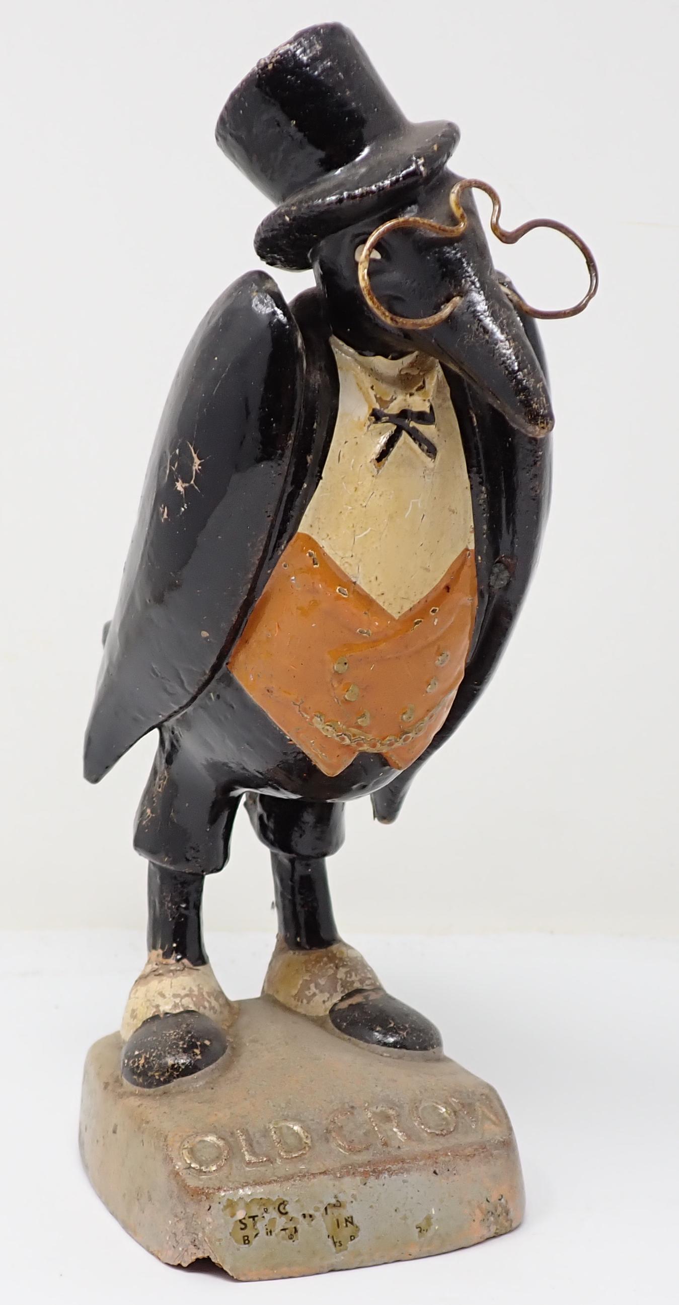 Old Crow Whiskey Figural Bar Display (1 of 5)