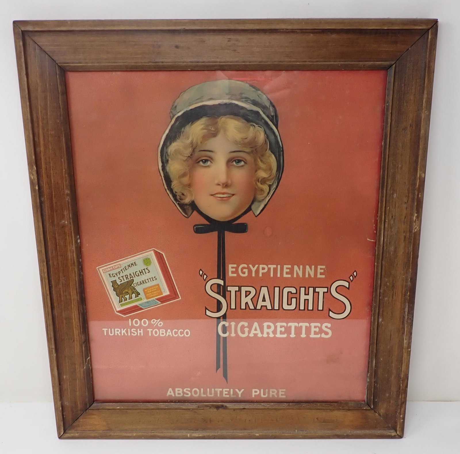 Egyptienne Straights Cigarettes Poster (1 of 2)