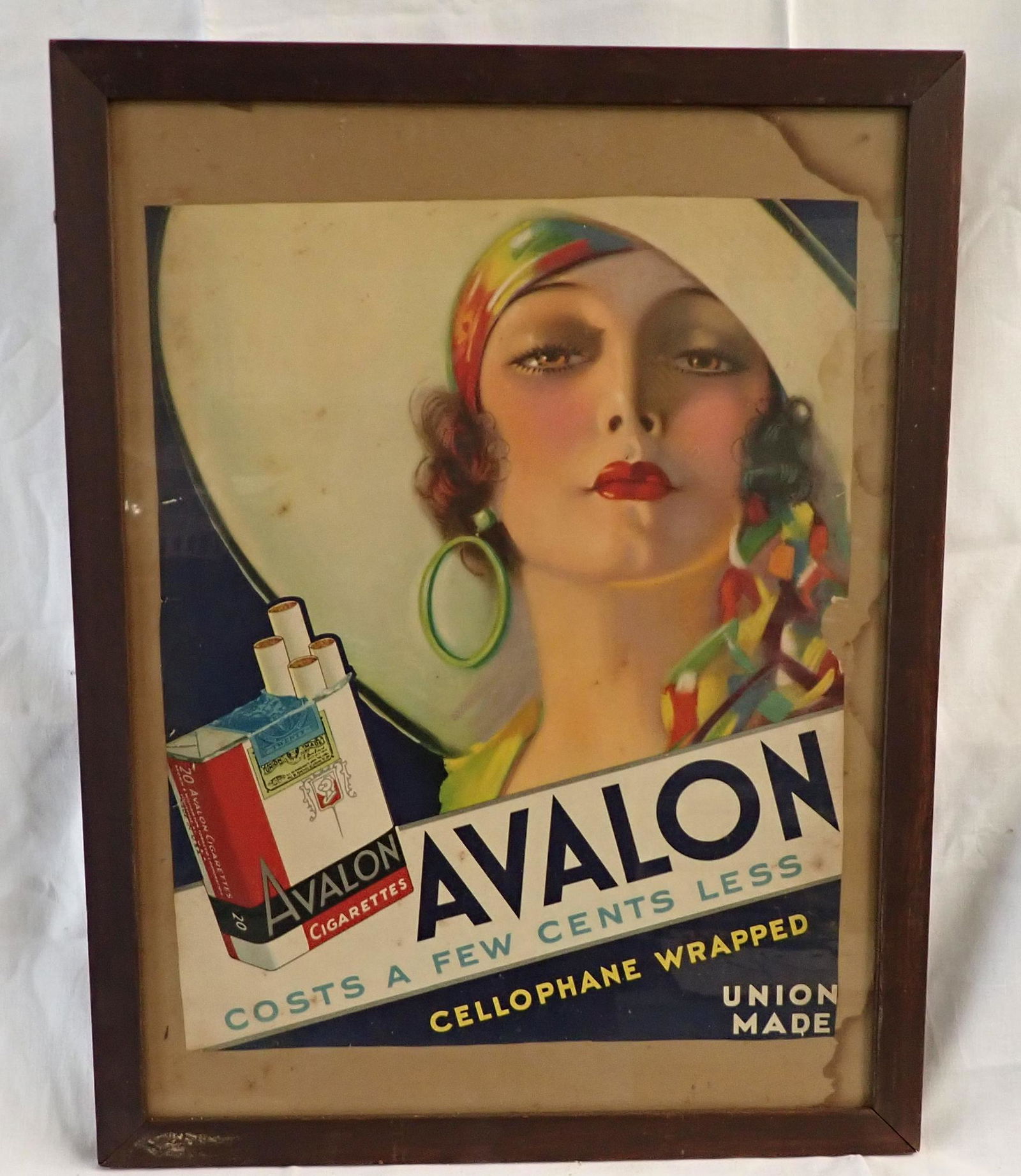 Avalon Cigarettes Poster in Frame (1 of 4)