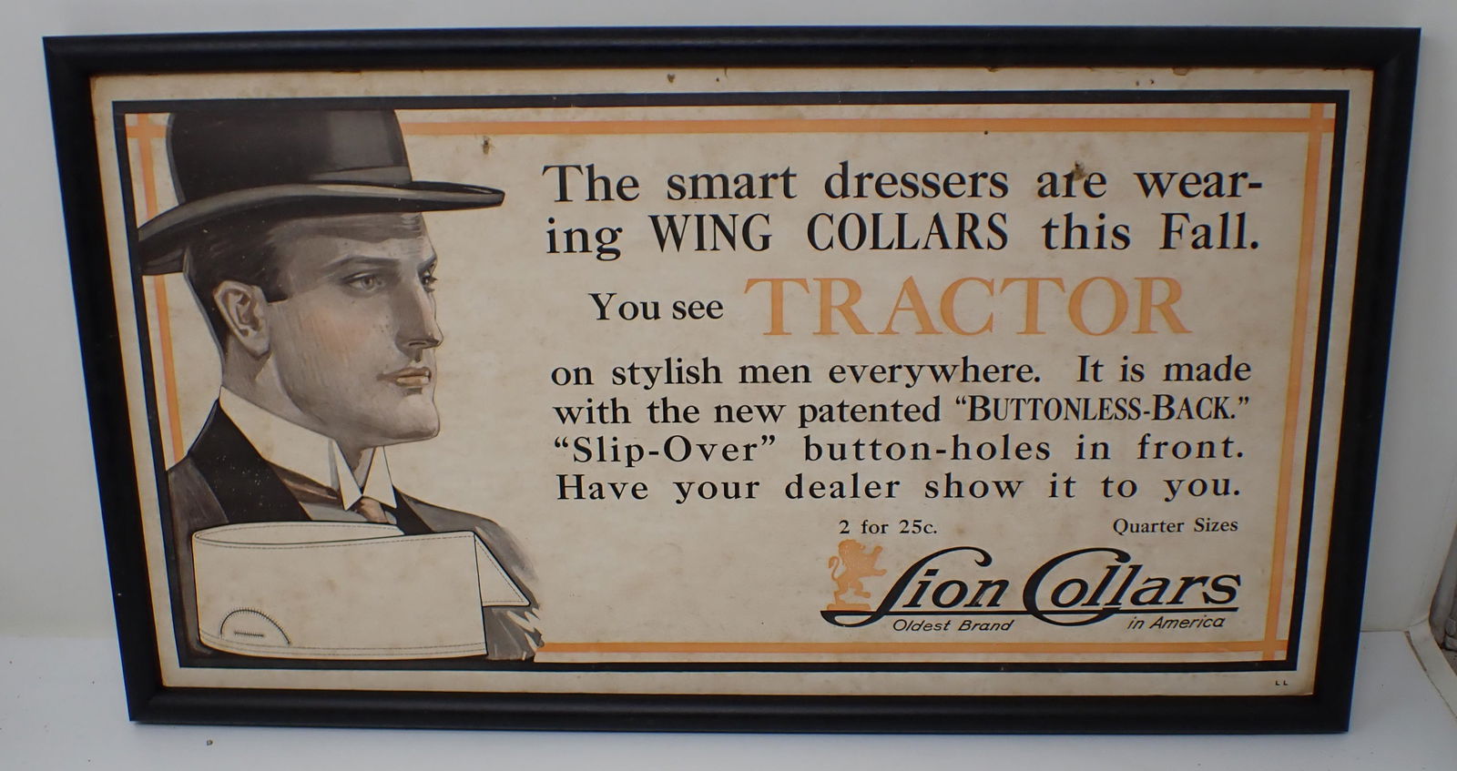 Tractor Lion Collars Sign (1 of 3)